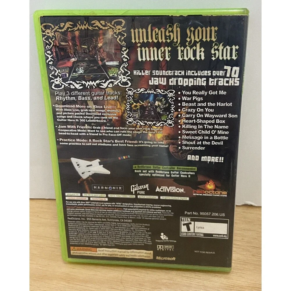 Xbox guitar hero